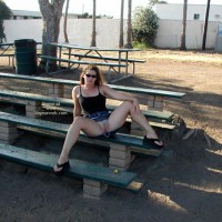 Cindy At Local Park
