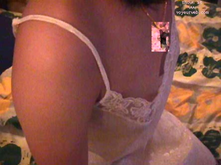 Pic #1SC In White Lingerie