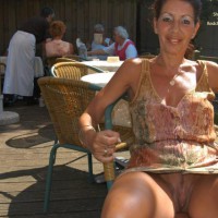 Pic #1Monique Have A Ride In The Old Sportscar