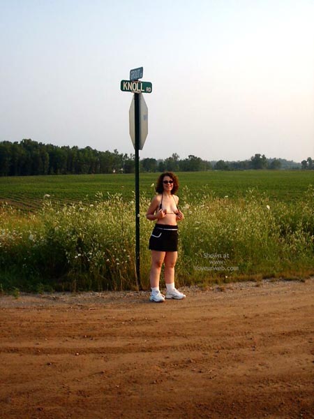 Pic #1Pantyless Bike Ride In Mini