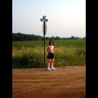 Pantyless Bike Ride In Mini