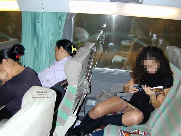 Pic #1Fp Mlle A In The Train And The Subway