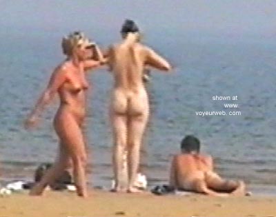 Pic #1 Blonde on English Beach