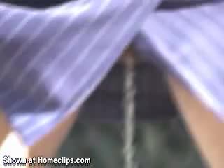 Pic #1Peeing In Her Office Attire