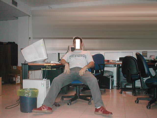 Pic #1M* Alone In Office