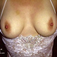 Pic #1Strawberry      Blonde In White