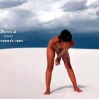 Wife and White Sands