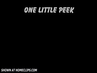 Pic #1A Little Peek