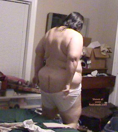 Pic #1BBW Wife in panties and nude