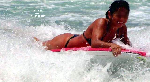 Pic #1My Wife Mayumi on the Beach