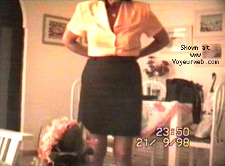 Pic #1Portuguese wife strip-tease