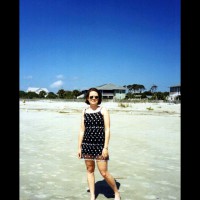 Bi Herself at the Beach