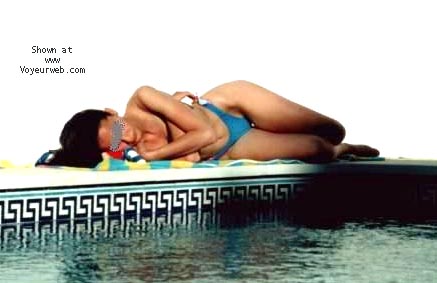 Pic #1Portuguese Ex in the Pool