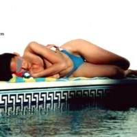 Portuguese Ex in the Pool