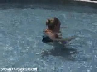 Pic #1Enjoying The New Pool