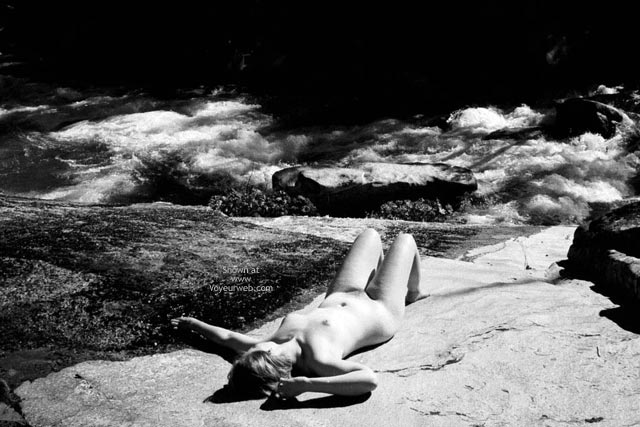 Black And White - Black And White, Full Nude, Beach Voyeur , Black And White, Beach Scene, Stretched Girl, Sunbath, Fully Nude