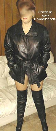 Pic #1approaching 40 (grandma's new coat and boots)