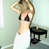 Roxy's Black Thong