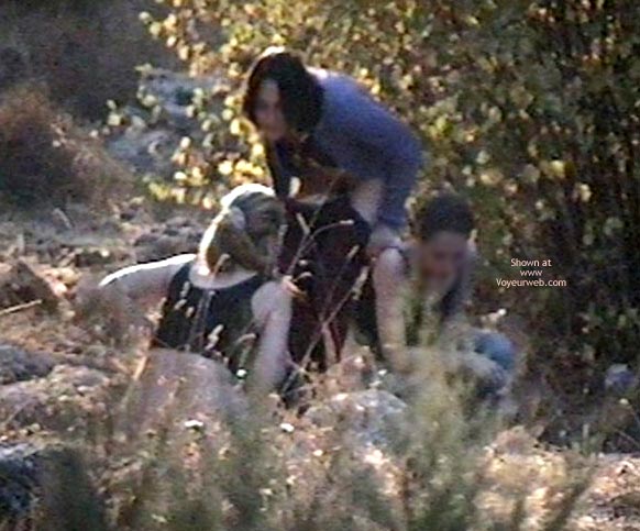 Pic #1 3 Voyeured Peeing Girl