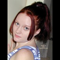 Pic #1 Mitch 19 Yo Red Huge Tit Play