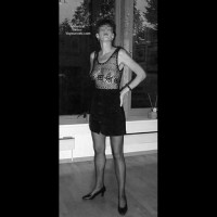 Austrian Wife In B/W