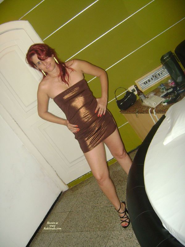 Pic #1Red Hot's Golden Dress
