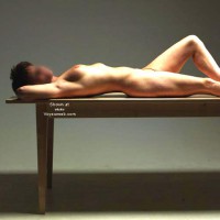 Pic #1 Caroline alone with table
