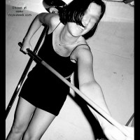 &quot;M&quot; Playing Pool for Pictures