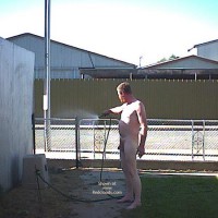 Pic #1M* Lost A Bet Hubbys Turn