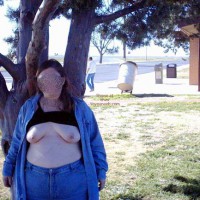 Peaches (Bbw) A Flashing We Will Go
