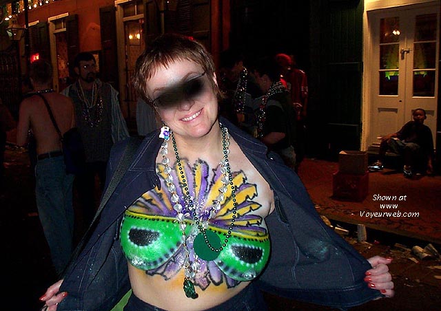 Pic #1My Wife Peri at Mardi Gras