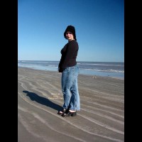 Kittycrow At The Beach