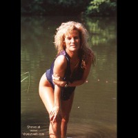Candy's 1st. Nudes at a fishing pond