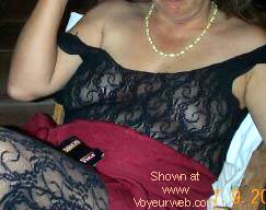 Pic #1*TA flamingo lady in black lace