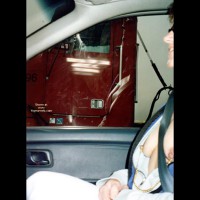 Bridget Flashing Truckers