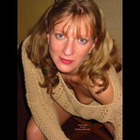 Nip Slip - Blue Eyes , Nip Slip, Blue Eyes, Downblouse Diva, Peek&#45;a&#45;boo Tits