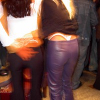 Pic #1 2 Lesbians On A Bar