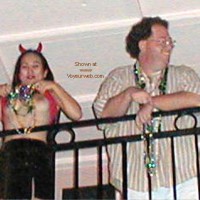 Halloween on Bourbon Street with Newman