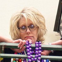 Bourbon Street  Balcony Upskirt