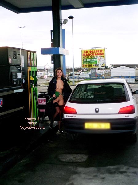 Pic #1The Real Bomb in The Gas Station!