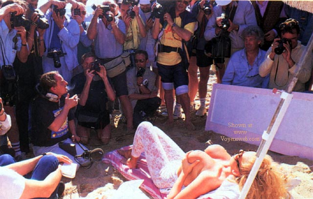 Pic #1 Flashing pix on the French Riviera.