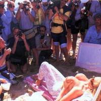 Flashing pix on the French Riviera.