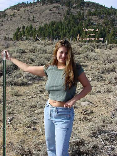 Pic #1Nikki By The Side Of The Road