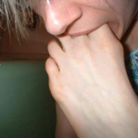 Pic #1Footlady'S Pink Toenails And Pink Pussy!