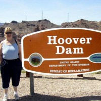 Pic #1 Wife At Hoover Dam
