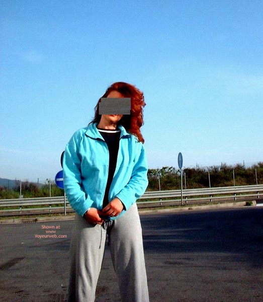 Pic #1Eva On The Road, In The Park And Train