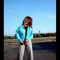 Eva On The Road, In The Park And Train