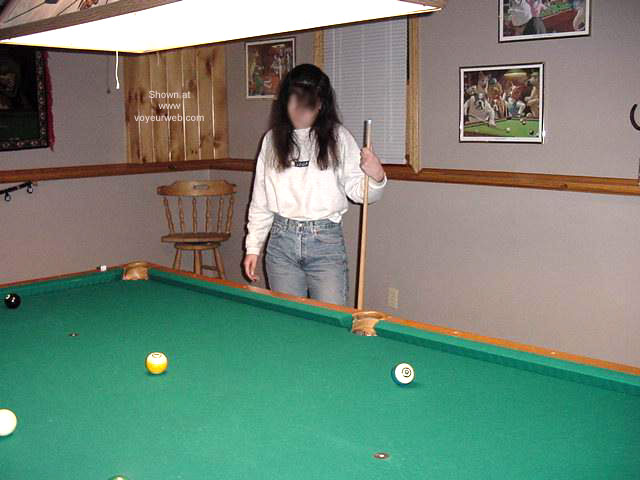 Pic #1BostonHoney Shooting Pool Part 1