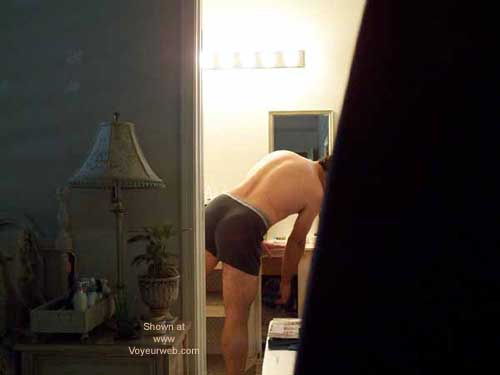 Pic #1M* Husband Getting Ready