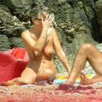 Pic #1Mature On A Beach
